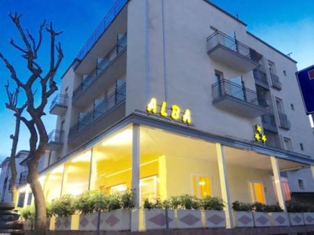 Hotel Alba Rímini Exterior foto